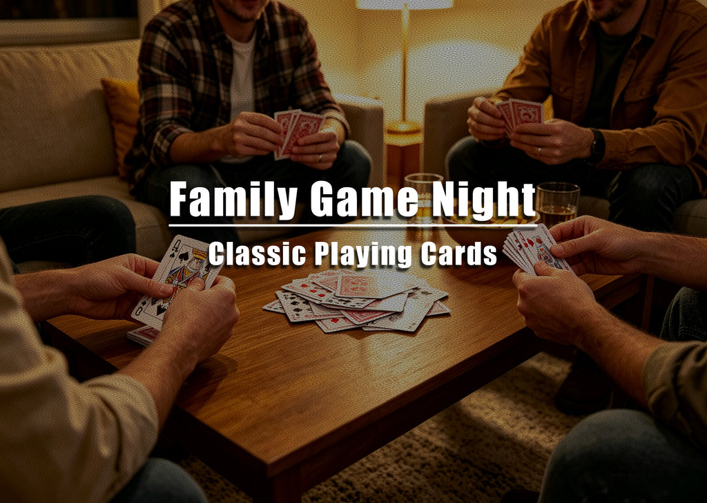 No.888 Classic Poker Playing Cards - Premium Paper Deck, Set of 6
