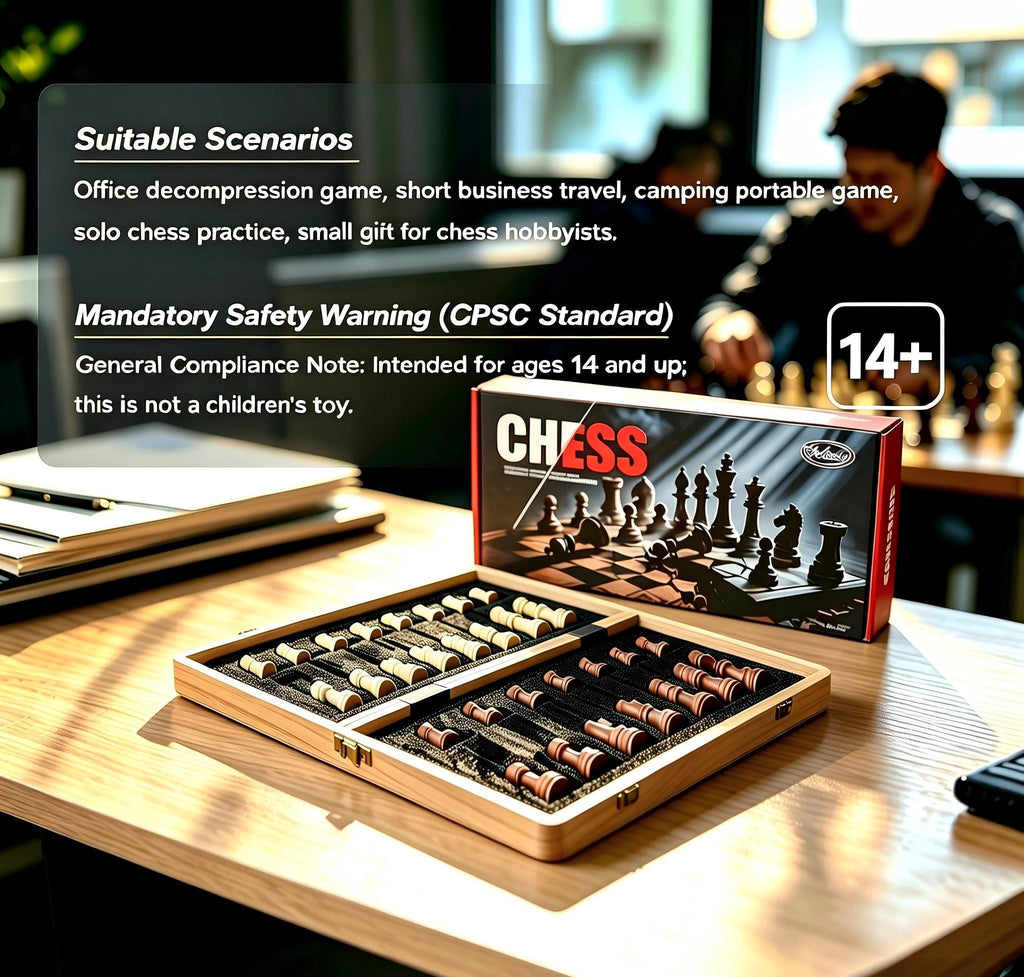 Chess Set Collection – Magnetic Travel – (CM-1 & CM-2)